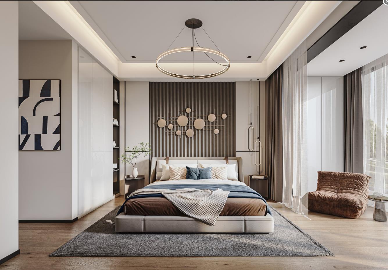 南京現(xiàn)代簡約風(fēng)格裝修，簡潔搭配營造時尚舒適感覺