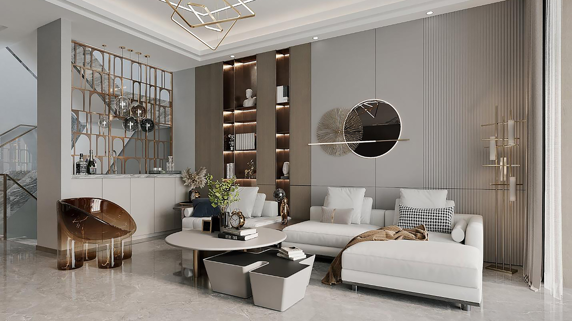 輕奢元素點綴，勾勒精致優(yōu)雅生活氛圍